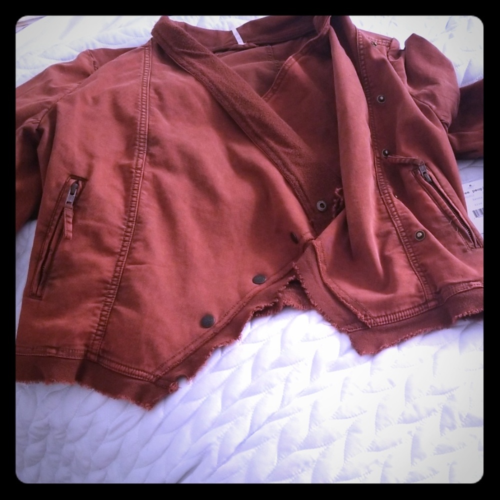 Free People moto Jacket
